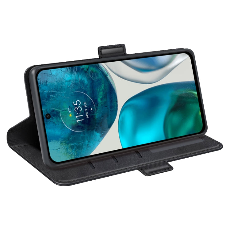 For Motorola Moto G42 Dual-side Magnetic Buckle Leather Phone Case, For Motorola Moto G42