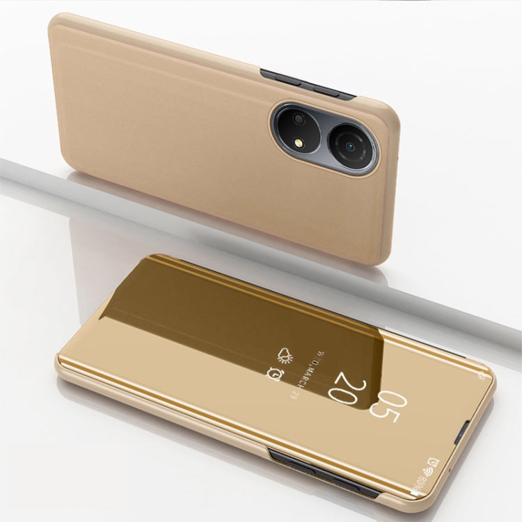 Plated Mirror Horizontal Flip Leather Case, For Honor X7 2022 / X7 Play / Huawei Enjoy 30 Plus, For Honor X8 2022 / X30i / Play6T Pro