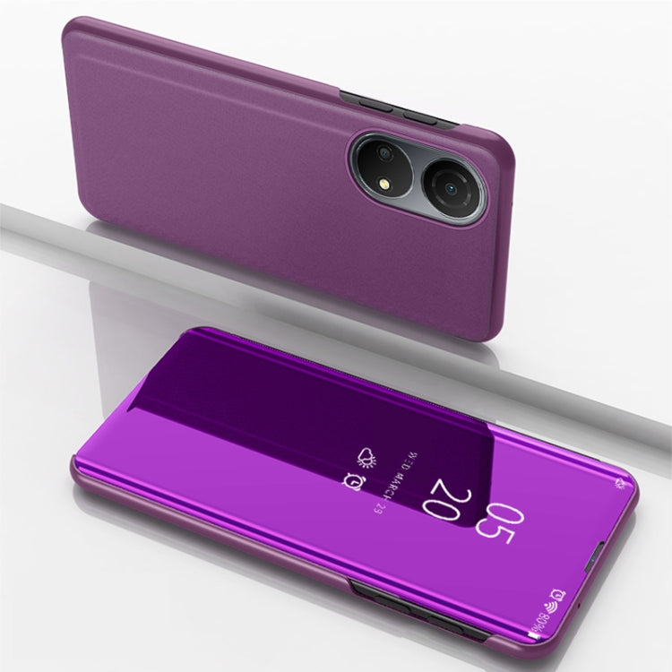 Plated Mirror Horizontal Flip Leather Case, For Honor X7 2022 / X7 Play / Huawei Enjoy 30 Plus, For Honor X8 2022 / X30i / Play6T Pro