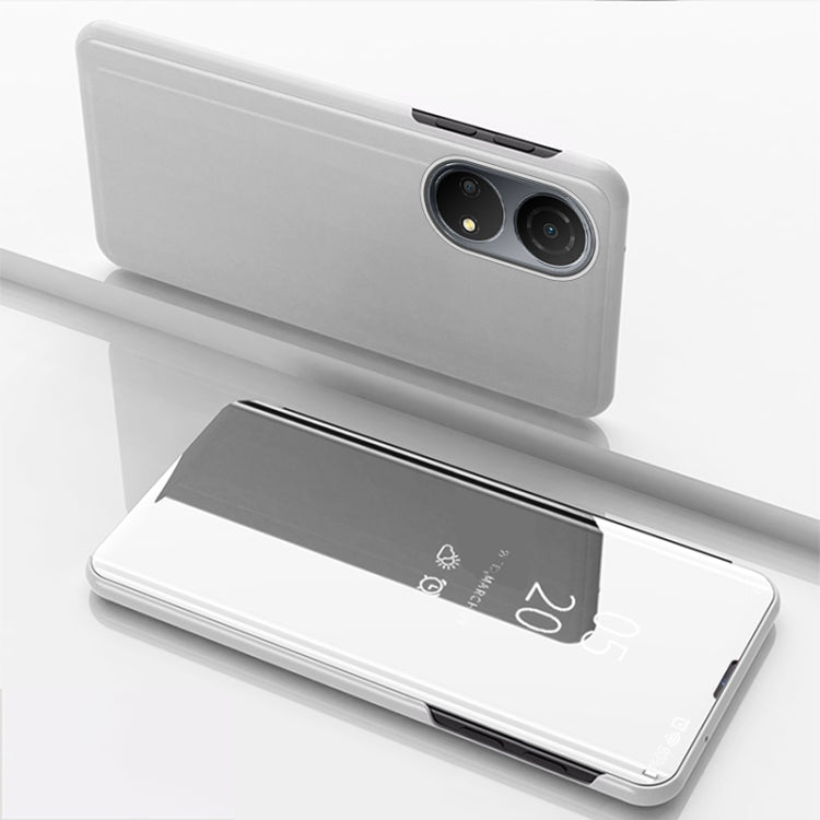 Plated Mirror Horizontal Flip Leather Case, For Honor X7 2022 / X7 Play / Huawei Enjoy 30 Plus, For Honor X8 2022 / X30i / Play6T Pro