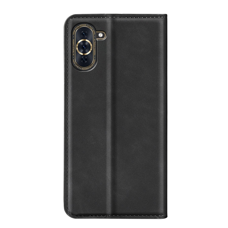 For Huawei Nova 10 Pro Retro-skin  Magnetic Suction Leather Phone Case, For Huawei Nova 10 Pro