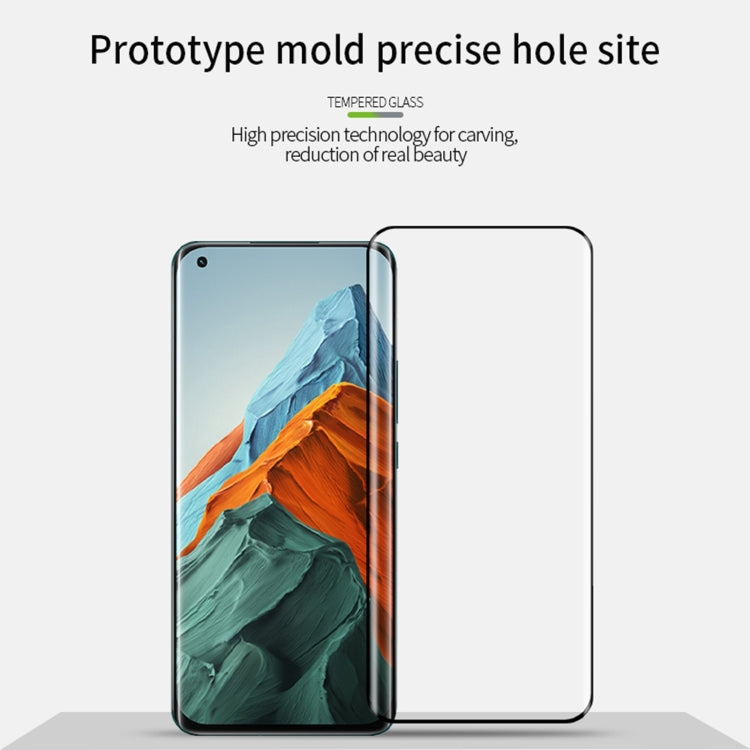 MOFI 9H 3D Hot Bending Tempered Glass Film, For Xiaomi 12S, For Xiaomi 12S Pro / 12S Ultra