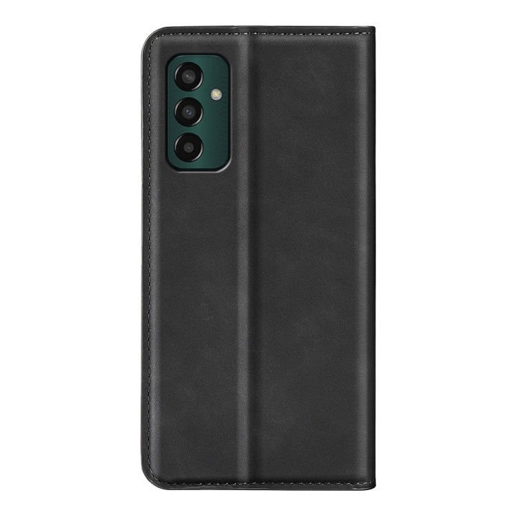 For Samsung Galaxy M13 4G Retro-skin  Magnetic Suction Leather Phone Case, For Samsung Galaxy M13 4G
