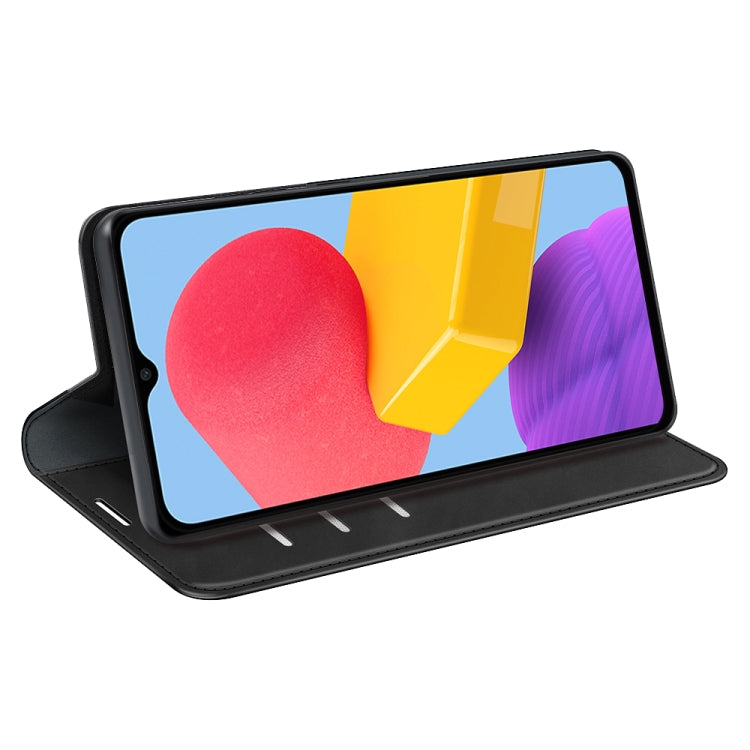 For Samsung Galaxy M13 4G Retro-skin  Magnetic Suction Leather Phone Case, For Samsung Galaxy M13 4G