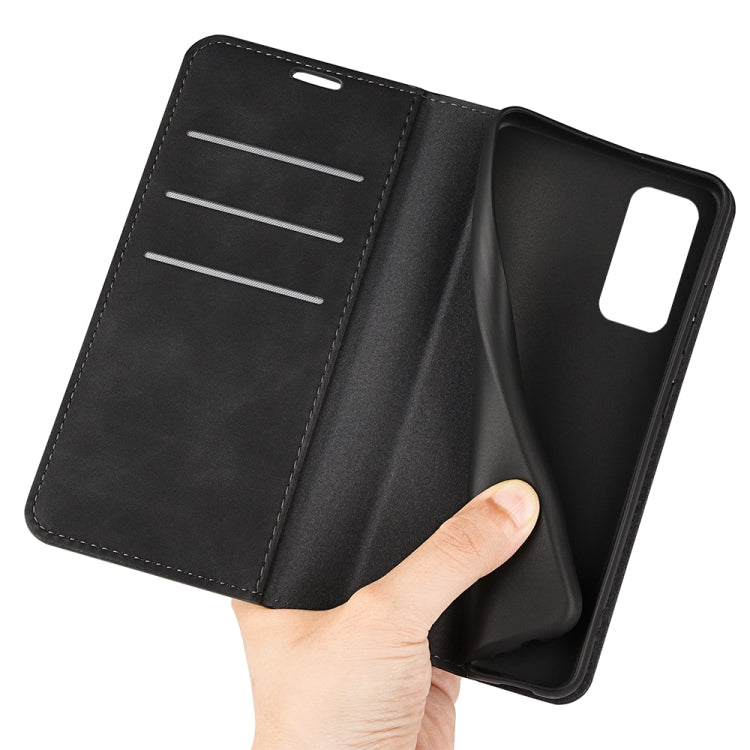 For Samsung Galaxy M13 4G Retro-skin  Magnetic Suction Leather Phone Case, For Samsung Galaxy M13 4G