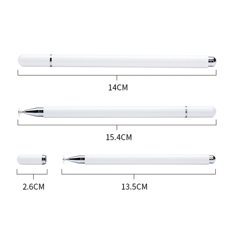 AT-29  High Accuracy Single Use Magnetic Suction Passive Capacitive Pen Mobile Phone Touch Stylus, Stylus(Black), Stylus(White)
