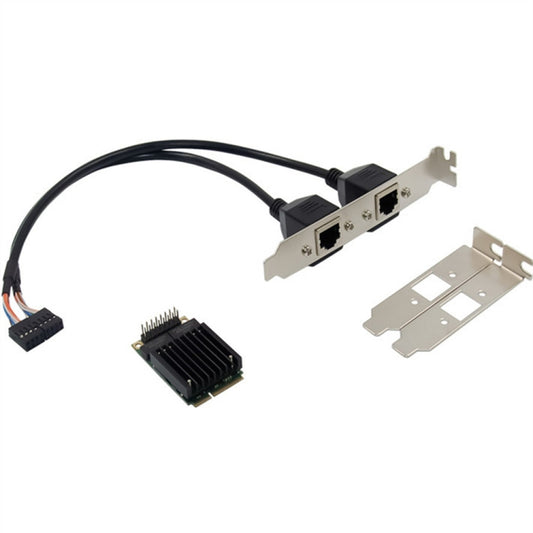 ST7251 MiniPCIE I350 Dual RJ45 Ports Server NIC 82583V, I350 Dual RJ45 Ports