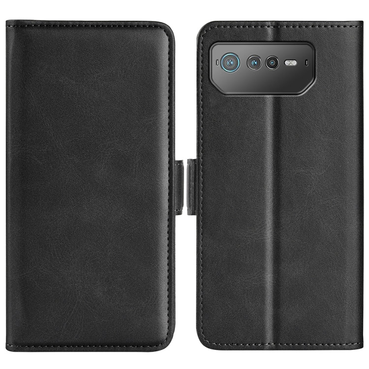 For Asus ROG Phone 6 Dual-side Magnetic Buckle Horizontal Flip Leather Phone Case, For Asus ROG Phone 6