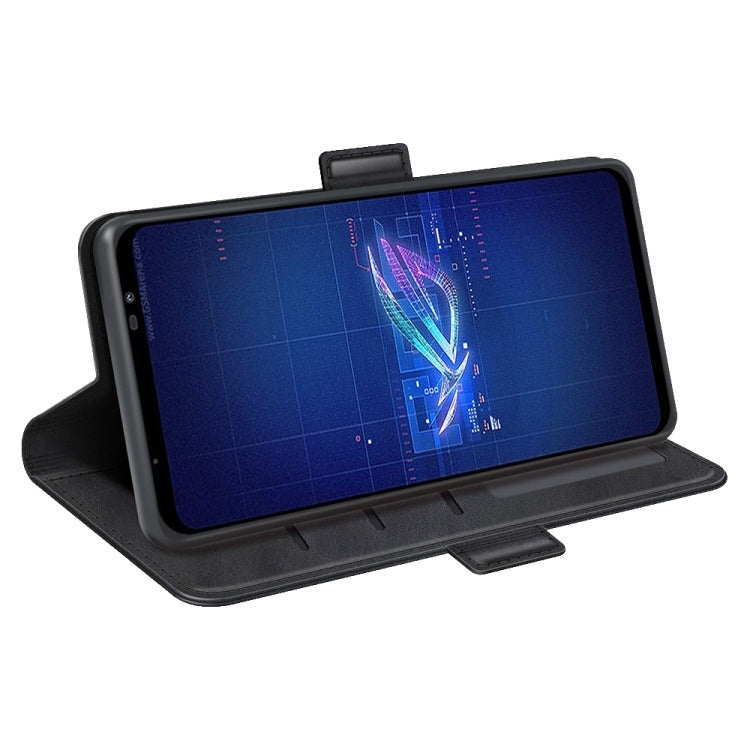 For Asus ROG Phone 6 Dual-side Magnetic Buckle Horizontal Flip Leather Phone Case, For Asus ROG Phone 6