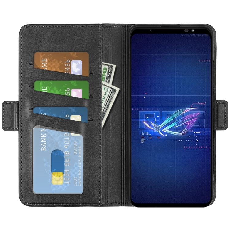 For Asus ROG Phone 6 Dual-side Magnetic Buckle Horizontal Flip Leather Phone Case, For Asus ROG Phone 6