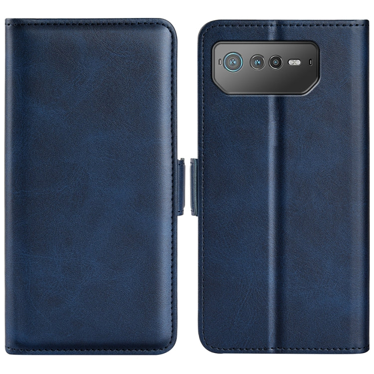 For Asus ROG Phone 6 Dual-side Magnetic Buckle Horizontal Flip Leather Phone Case, For Asus ROG Phone 6