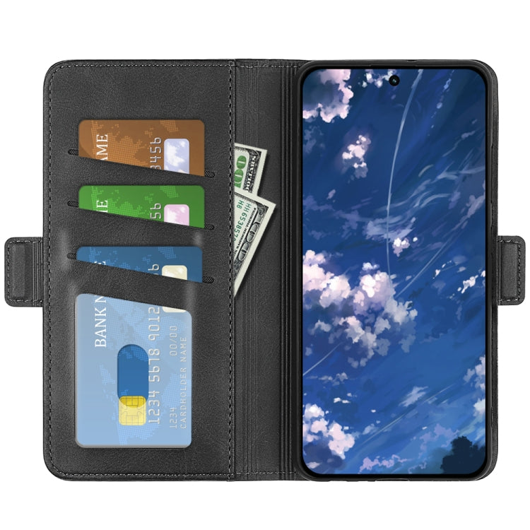 For Motorola Moto G32 Dual-side Magnetic Buckle Leather Phone Case, For Motorola Moto G32