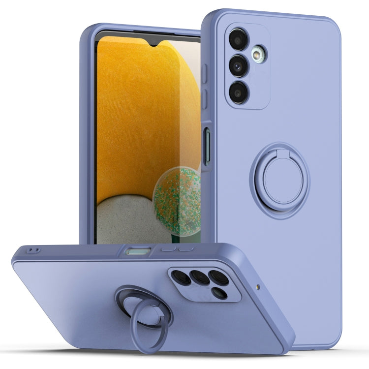 Ring Kickstand Silicone Phone Case, For Samsung Galaxy A14 5G