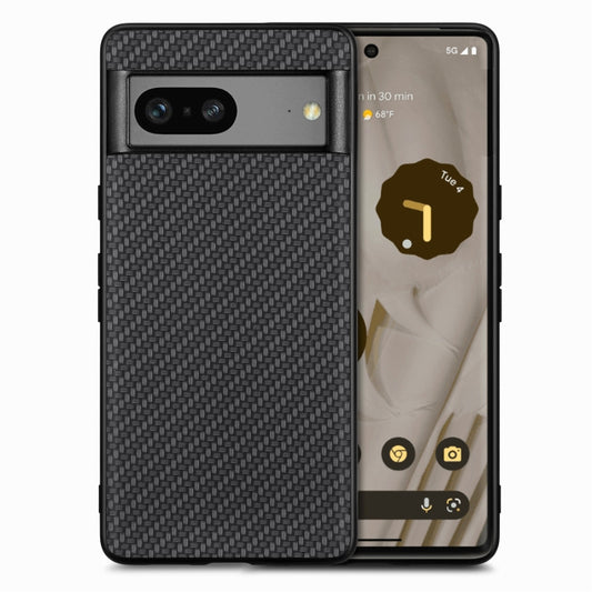 For Google Pixel 7 Carbon Fiber Texture Leather Back Cover Phone Case, For Google Pixel 7
