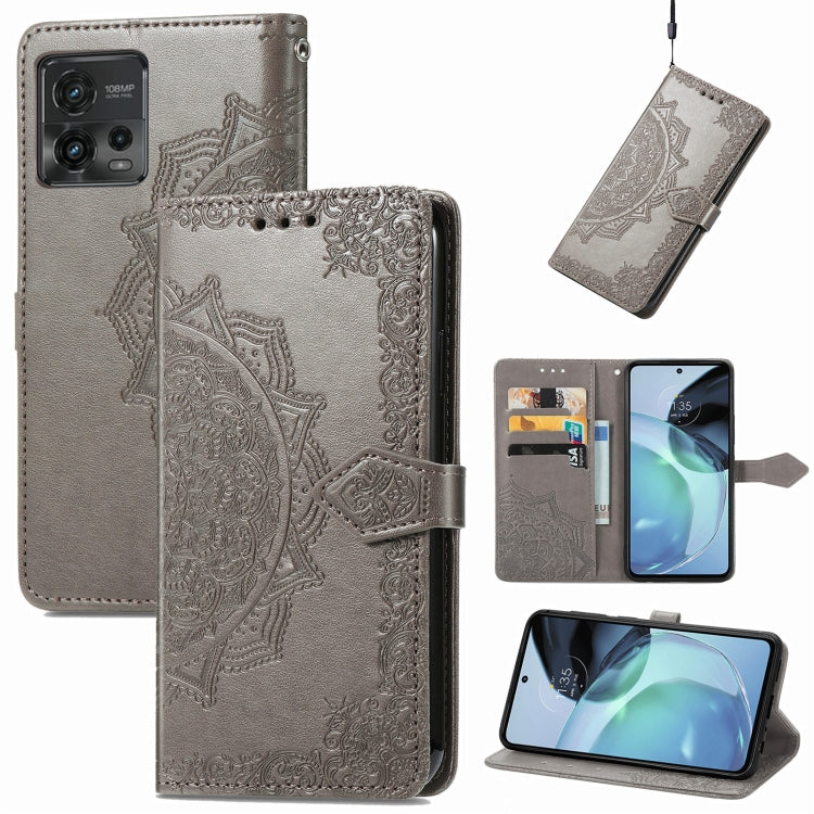 Mandala Flower Embossed Leather Phone Case, For Motorola Moto G72, For vivo V25, For Samsung Galaxy S23 5G, For Samsung Galaxy S23 Plus 5G, For Samsung Galaxy S23 Ultra 5G