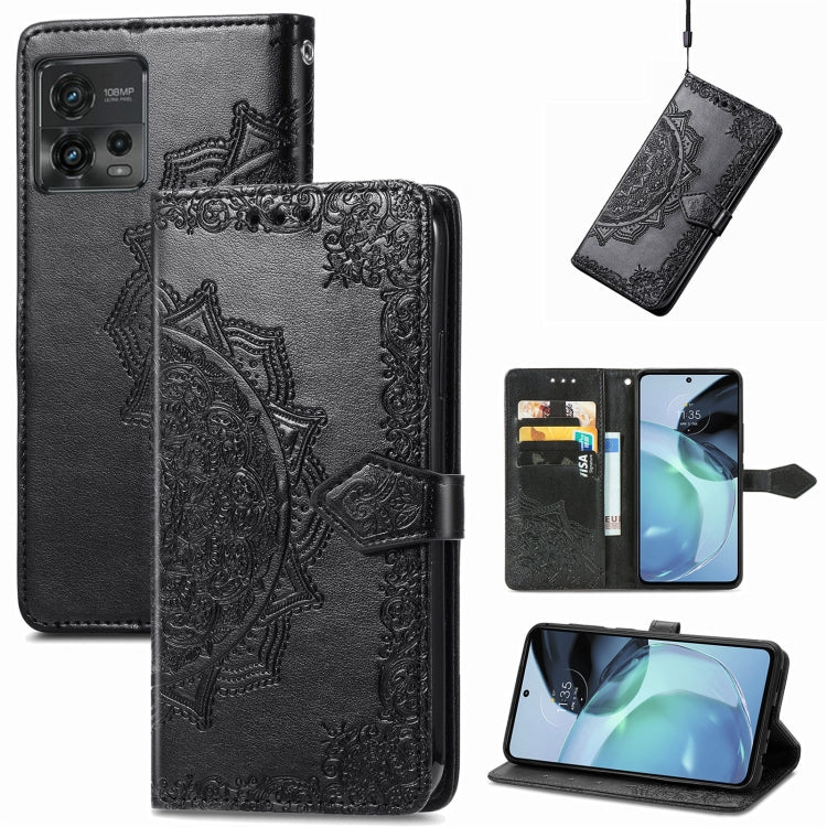 Mandala Flower Embossed Leather Phone Case, For Motorola Moto G72, For vivo V25, For Samsung Galaxy S23 5G, For Samsung Galaxy S23 Plus 5G, For Samsung Galaxy S23 Ultra 5G