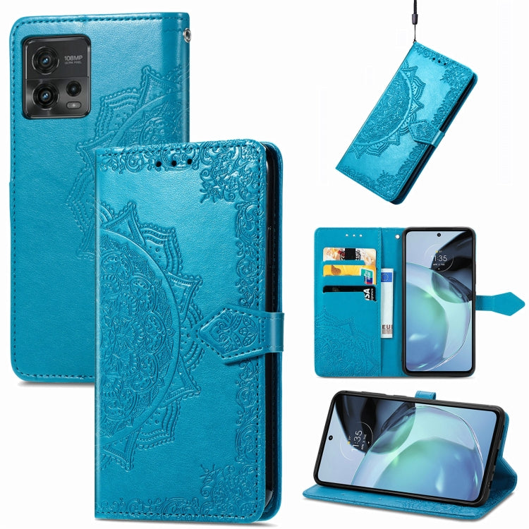 Mandala Flower Embossed Leather Phone Case, For Motorola Moto G72, For vivo V25, For Samsung Galaxy S23 5G, For Samsung Galaxy S23 Plus 5G, For Samsung Galaxy S23 Ultra 5G