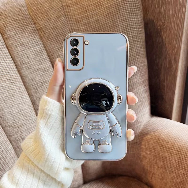 Plating Astronaut Holder Phone Case, For Samsung Galaxy A51 4G, For Samsung Galaxy A71 4G, For Samsung Galaxy A72 4G/5G, For Samsung Galaxy A32 4G, For Samsung Galaxy A13 4G, For Samsung A13 5G, For Samsung Galaxy A23, For Samsung Galaxy  A53 5G