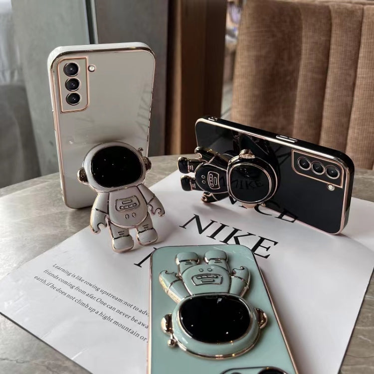 Plating Astronaut Holder Phone Case, For Samsung Galaxy A73 5G, For Samsung Galaxy A33 5G, For Samsung Galaxy Note10, For Samsung Galaxy Note10+