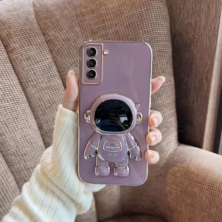 Plating Astronaut Holder Phone Case, For Samsung Galaxy A73 5G, For Samsung Galaxy A33 5G, For Samsung Galaxy Note10, For Samsung Galaxy Note10+