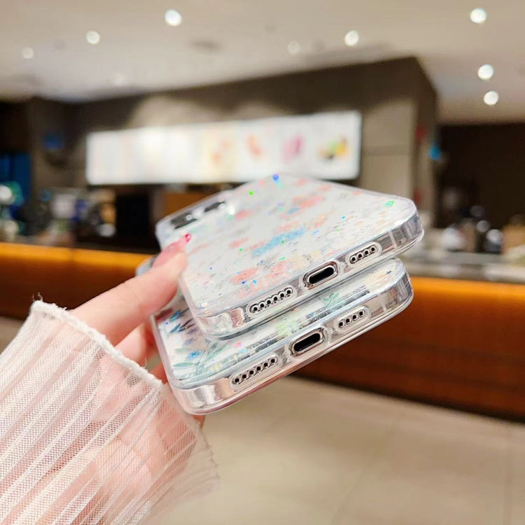 Fresh Small Floral Epoxy TPU Phone Case, For iPhone 7 Plus / 8 Plus, For iPhone X / XS