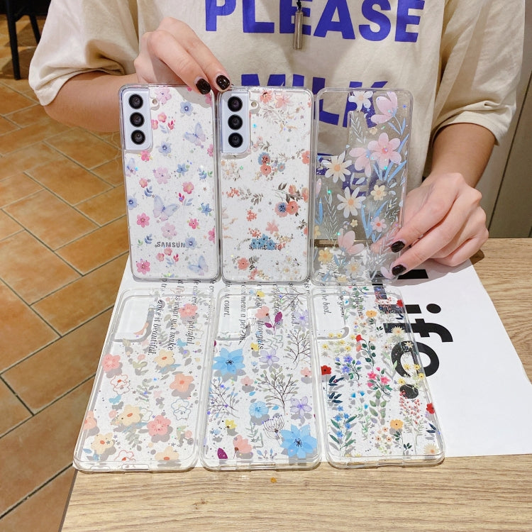 Fresh Small Floral Epoxy TPU Phone Case, For Samsung Galaxy Note20 Ultra, For Samsung Galaxy A32 4G, For Samsung Galaxy A42, For Samsung Galaxy A72 5G / 4G, For Samsung Galaxy A71, For Samsung Galaxy A50, For Galaxy A70, For Samsung Galaxy A02s EU Version