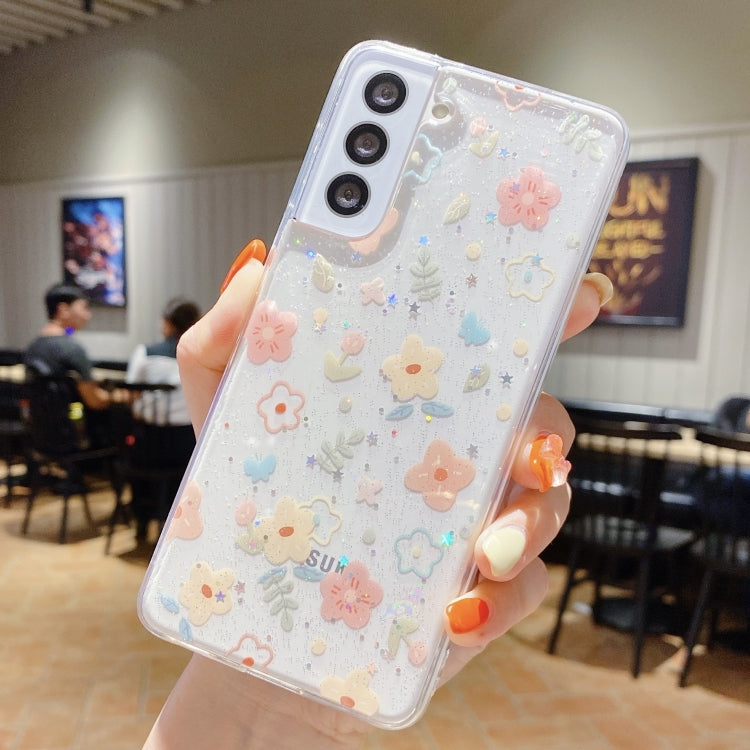 Fresh Small Floral Epoxy TPU Phone Case, For Samsung Galaxy A73 5G, For Samsung Galaxy A23, For Samsung Galaxy A51
