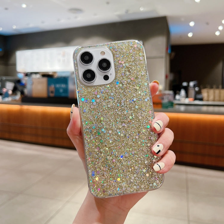 Glitter Sequins Epoxy TPU Phone Case, For iPhone 13, For iPhone 13 mini, For iPhone 12 Pro Max, For iPhone 12 Pro, For iPhone 12, For iPhone 12 mini