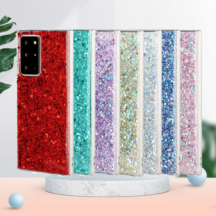 Glitter Sequins Epoxy TPU Phone Case, For Samsung Galaxy A71 4G, For Samsung Galaxy A42 5G, For Samsung Galaxy A72 4G / 5G, For Samsung Galaxy A02s  EU Edition, For Samsung Galaxy S21  5G, For Samsung Galaxy S21+ 5G