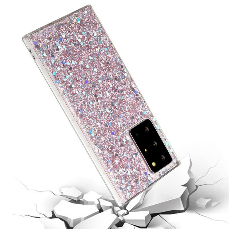 Glitter Sequins Epoxy TPU Phone Case, For Samsung Galaxy A71 4G, For Samsung Galaxy A42 5G, For Samsung Galaxy A72 4G / 5G, For Samsung Galaxy A02s  EU Edition, For Samsung Galaxy S21  5G, For Samsung Galaxy S21+ 5G