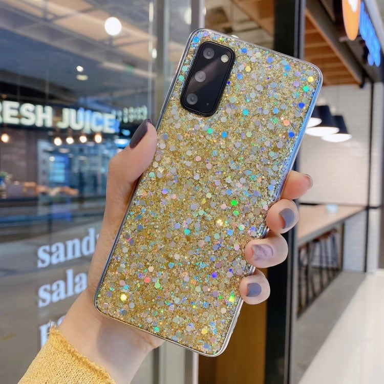 Glitter Sequins Epoxy TPU Phone Case, For Samsung Galaxy S21 Ultra 5G, For Samsung Galaxy S20 FE 5G, For Samsung Galaxy A32 4G, For Samsung Galaxy S21 FE 5G, For Samsung Galaxy A82 5G, For Samsung Galaxy S22 5G