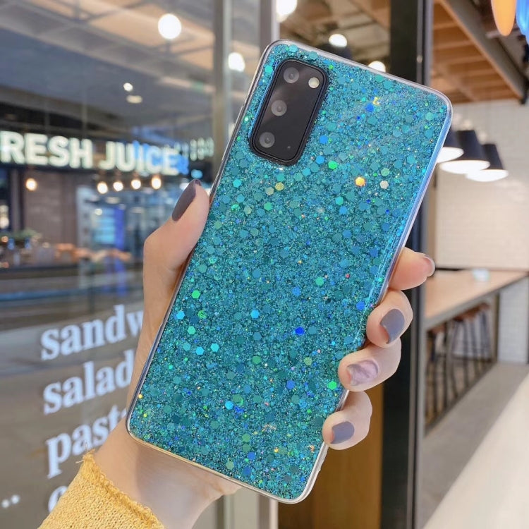 Glitter Sequins Epoxy TPU Phone Case, For Samsung Galaxy S21 Ultra 5G, For Samsung Galaxy S20 FE 5G, For Samsung Galaxy A32 4G, For Samsung Galaxy S21 FE 5G, For Samsung Galaxy A82 5G, For Samsung Galaxy S22 5G