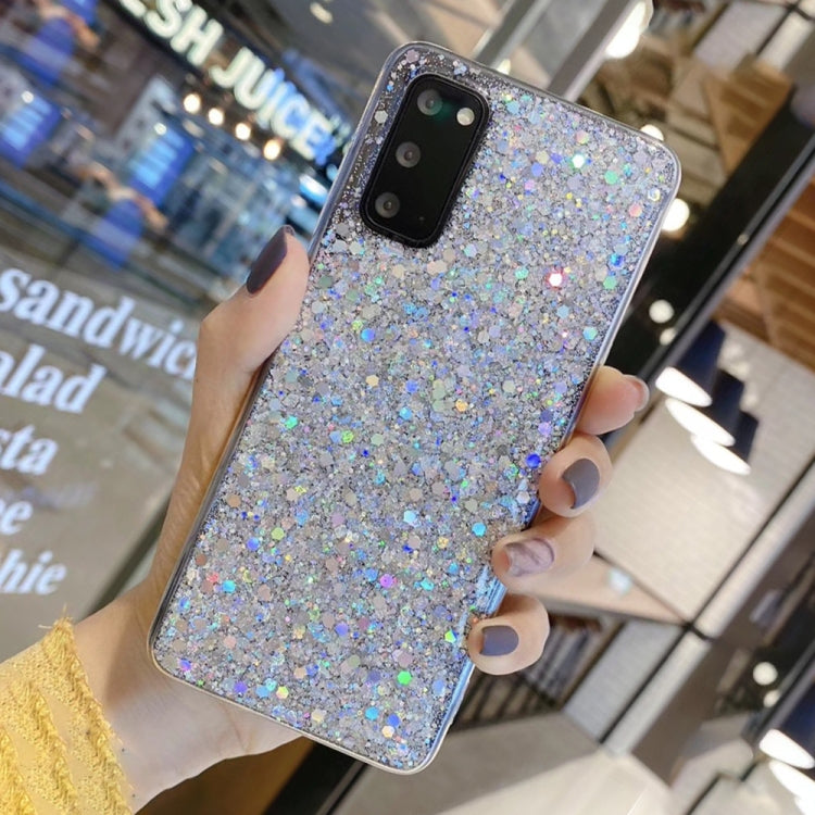 Glitter Sequins Epoxy TPU Phone Case, For Samsung Galaxy S21 Ultra 5G, For Samsung Galaxy S20 FE 5G, For Samsung Galaxy A32 4G, For Samsung Galaxy S21 FE 5G, For Samsung Galaxy A82 5G, For Samsung Galaxy S22 5G
