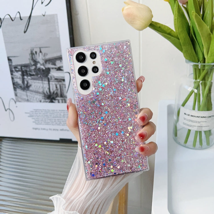 Glitter Sequins Epoxy TPU Phone Case, For Samsung Galaxy A03s EU Edition, For Samsung Galaxy S22 5G, For Samsung Galaxy S22+ 5G, For Samsung Galaxy S22 Ultra 5G, For Samsung Galaxy A23, For Samsung Galaxy A13 5G