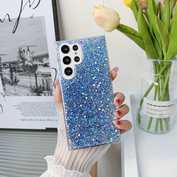 Glitter Sequins Epoxy TPU Phone Case, For Samsung Galaxy A03s EU Edition, For Samsung Galaxy S22 5G, For Samsung Galaxy S22+ 5G, For Samsung Galaxy S22 Ultra 5G, For Samsung Galaxy A23, For Samsung Galaxy A13 5G