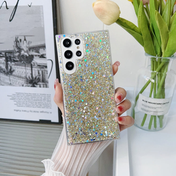 Glitter Sequins Epoxy TPU Phone Case, For Samsung Galaxy A03s EU Edition, For Samsung Galaxy S22 5G, For Samsung Galaxy S22+ 5G, For Samsung Galaxy S22 Ultra 5G, For Samsung Galaxy A23, For Samsung Galaxy A13 5G