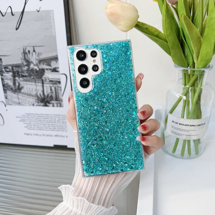 Glitter Sequins Epoxy TPU Phone Case, For Samsung Galaxy A03s EU Edition, For Samsung Galaxy S22 5G, For Samsung Galaxy S22+ 5G, For Samsung Galaxy S22 Ultra 5G, For Samsung Galaxy A23, For Samsung Galaxy A13 5G