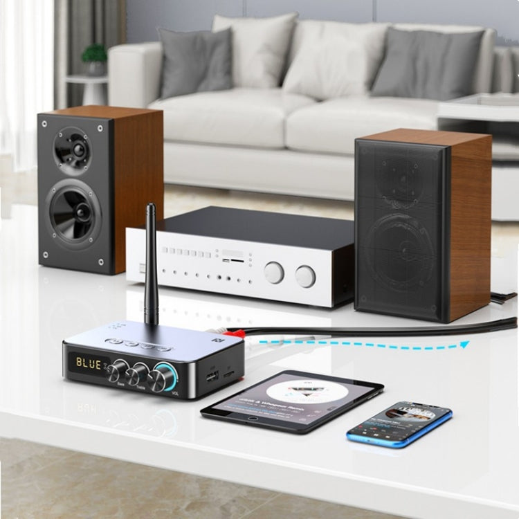 M9 Bluetooth 5.1 Music Receiver Long Range Bluetooth Adapter for Home Stereo AV Receiver or Amplifier, Bluetooth 5.1 Music Receiver