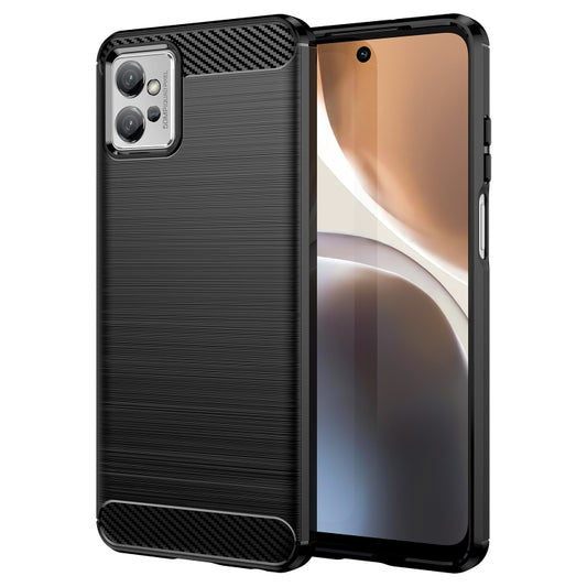For Motorola Moto G32 Brushed Texture Carbon Fiber TPU Phone Case, For Motorola Moto G32