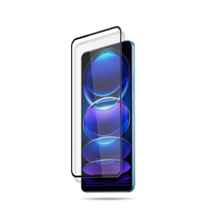 For Xiaomi Redmi Note 12 Pro mocolo 2.5D Full Glue Tempered Glass Full Film, For Xiaomi Redmi Note 12 Pr