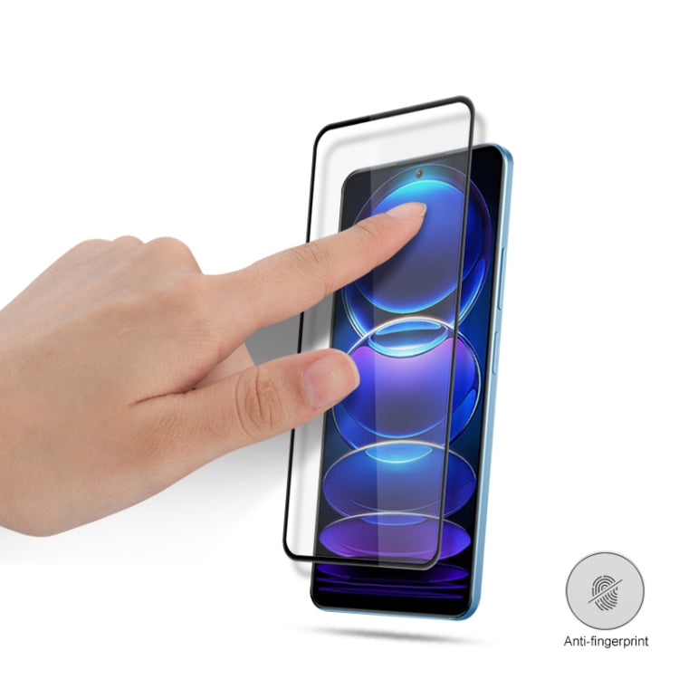 For Xiaomi Redmi Note 12 Pro mocolo 2.5D Full Glue Tempered Glass Full Film, For Xiaomi Redmi Note 12 Pr