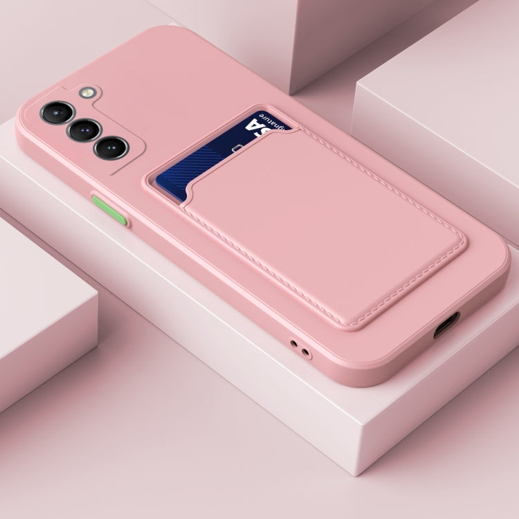 Skin Feel Card TPU Contrast Color Button Phone Case, For Samsung Galaxy A54 5G, For Samsung Galaxy A34 5G
