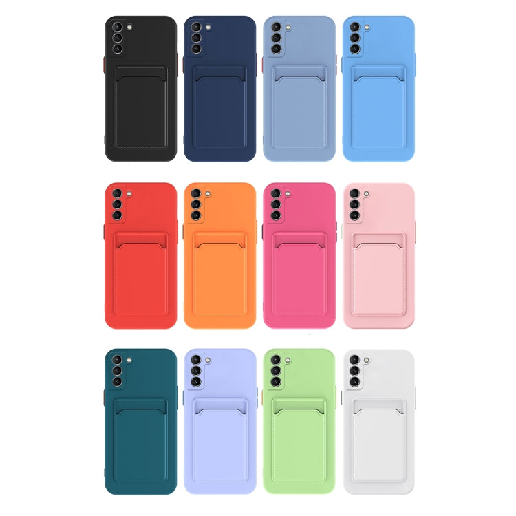 Skin Feel Card TPU Contrast Color Button Phone Case, For Samsung Galaxy A54 5G, For Samsung Galaxy A34 5G