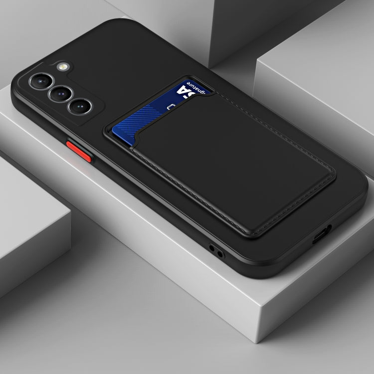 Skin Feel Card TPU Contrast Color Button Phone Case, For Samsung Galaxy A54 5G, For Samsung Galaxy A34 5G