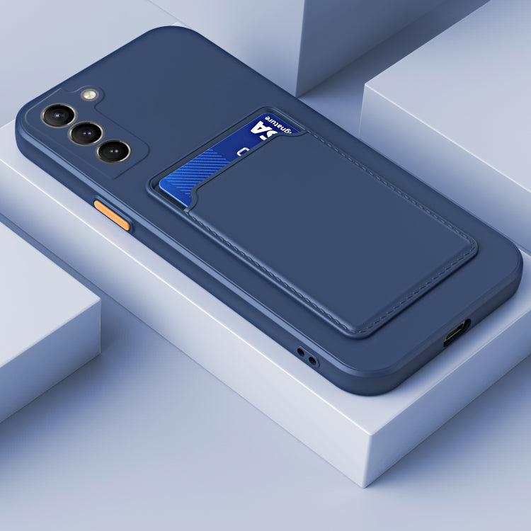 Skin Feel Card TPU Contrast Color Button Phone Case, For Samsung Galaxy A54 5G, For Samsung Galaxy A34 5G