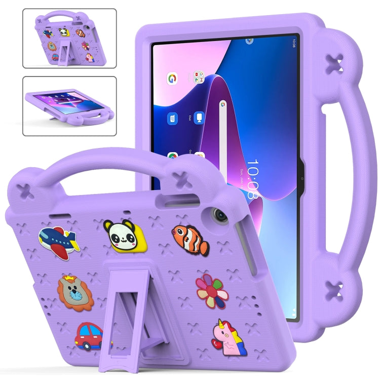 Handle Kickstand Children EVA Shockproof Tablet Case, For Lenovo Tab M10 3rd Gen TB328FU / TB328XU 2022 10.1