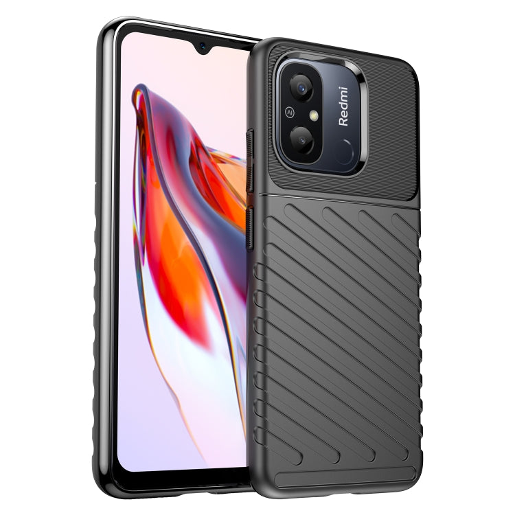Thunderbolt Shockproof TPU Protective Soft Phone Case, For Samsung Galaxy F04, For Redmi K60E, For Redmi Note12 Pro Speed, For Redmi 12C