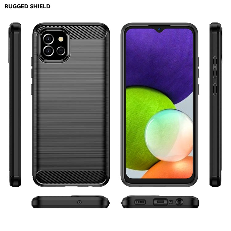 Brushed Texture Carbon Fiber TPU Phone Case, For Samsung Galaxy F04, For Xiaomi Redmi K60E, For Xiaomi Poco C50, For Xiaomi Redmi Note 12 Pro Speed, For Infinix Note 12i, For Infinix Hot 12 Play, For Infinix Hot 12 Play NFC, For Infinix Hot 20S        ...