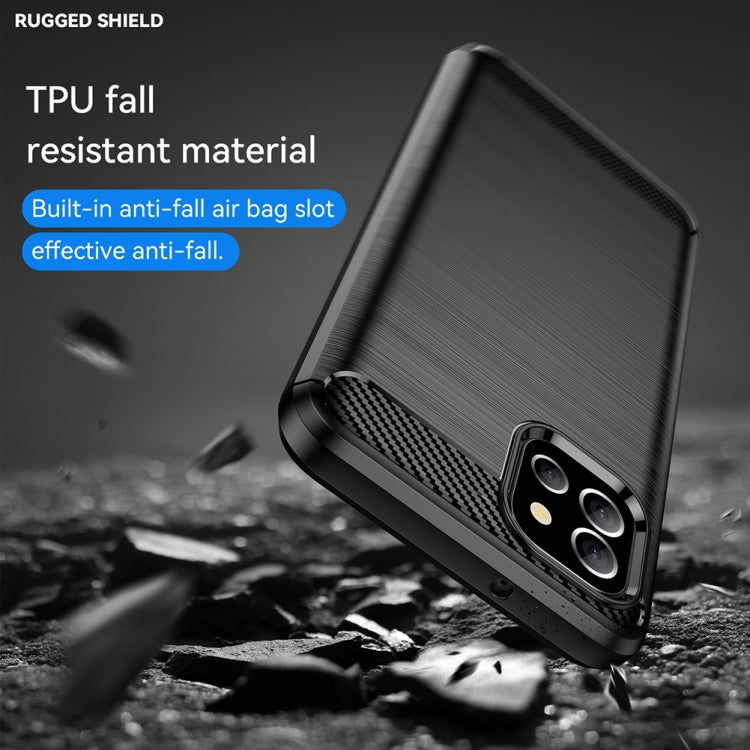 Brushed Texture Carbon Fiber TPU Phone Case, For Samsung Galaxy F04, For Xiaomi Redmi K60E, For Xiaomi Poco C50, For Xiaomi Redmi Note 12 Pro Speed, For Infinix Note 12i, For Infinix Hot 12 Play, For Infinix Hot 12 Play NFC, For Infinix Hot 20S        ...