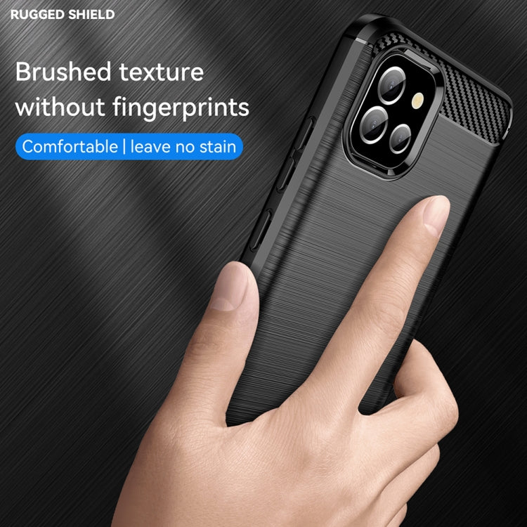 Brushed Texture Carbon Fiber TPU Phone Case, For Samsung Galaxy F04, For Xiaomi Redmi K60E, For Xiaomi Poco C50, For Xiaomi Redmi Note 12 Pro Speed, For Infinix Note 12i, For Infinix Hot 12 Play, For Infinix Hot 12 Play NFC, For Infinix Hot 20S        ...